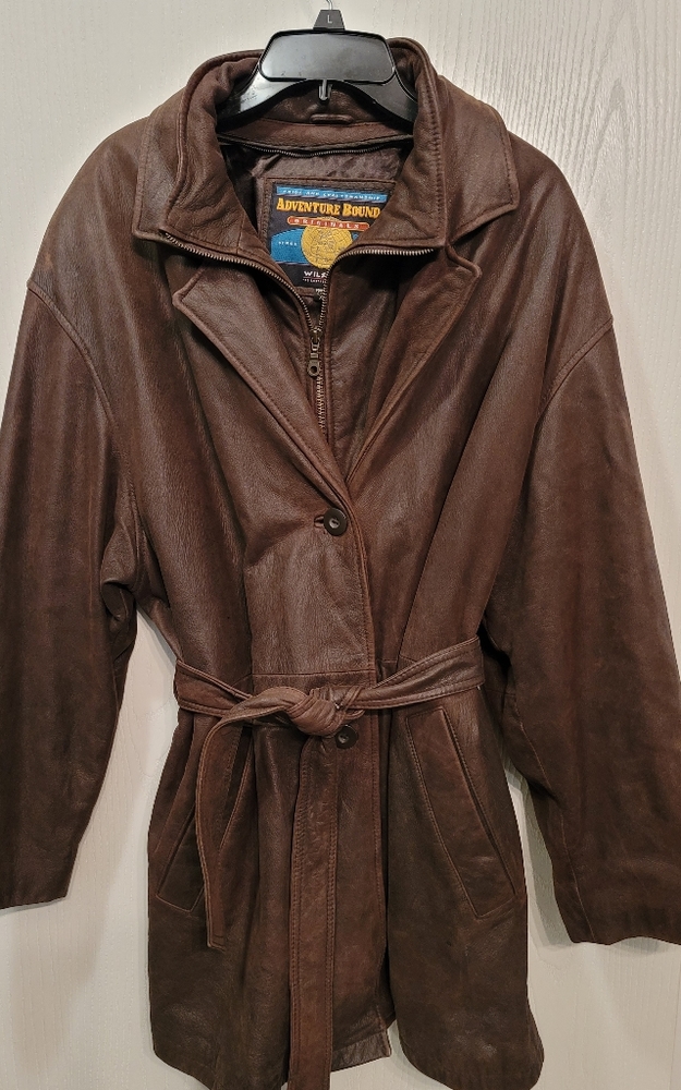 SALE! Woman's Genuine Leather Coat